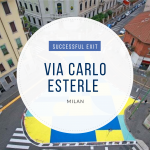 Edukas väljumine: Via Carlo Esterle 23-25-29, Milano